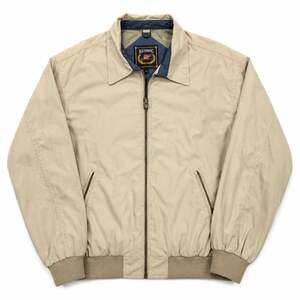 Rennoc Classic Beige Bomber Jacket Size M